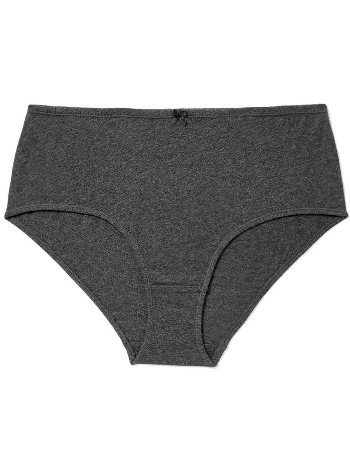 PENNINGTONS Ti Voglio - Cotton Brief Classique Panty- Dark Heather Gre –  VBT Boutique