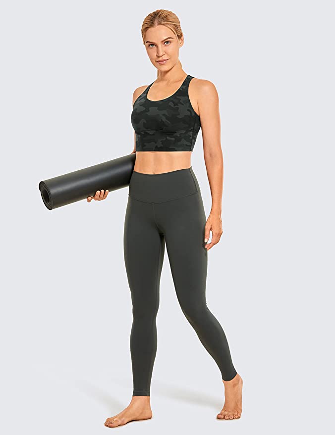 Buy CRZ YOGA Women's Strappy Sports Bras Fitness Workout