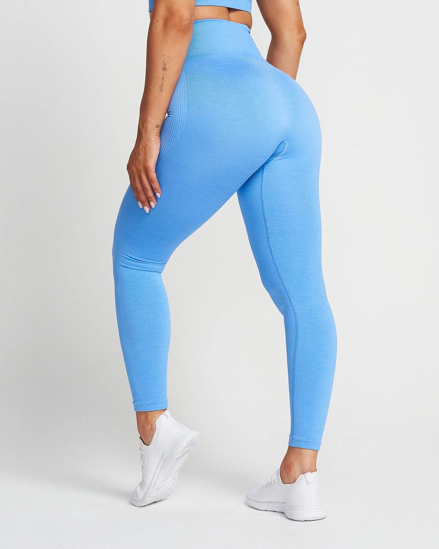 Magma Ultra High Legging In Blue/Blue Metal by Ultracor at ORCHARD